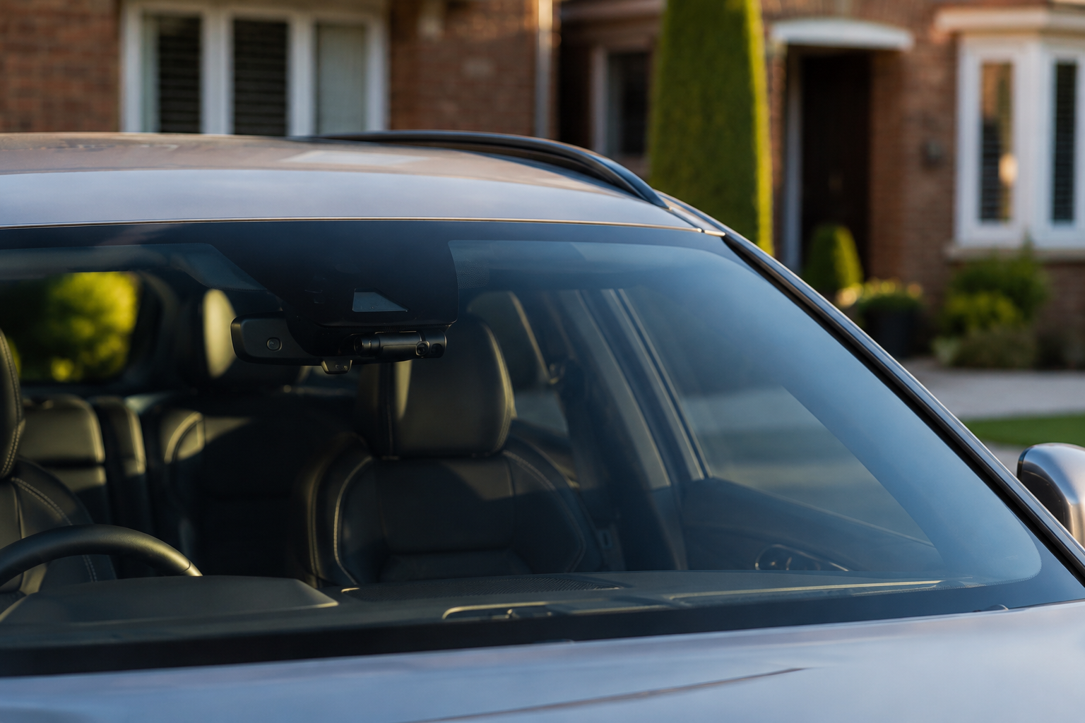 Family car dashcam installation
